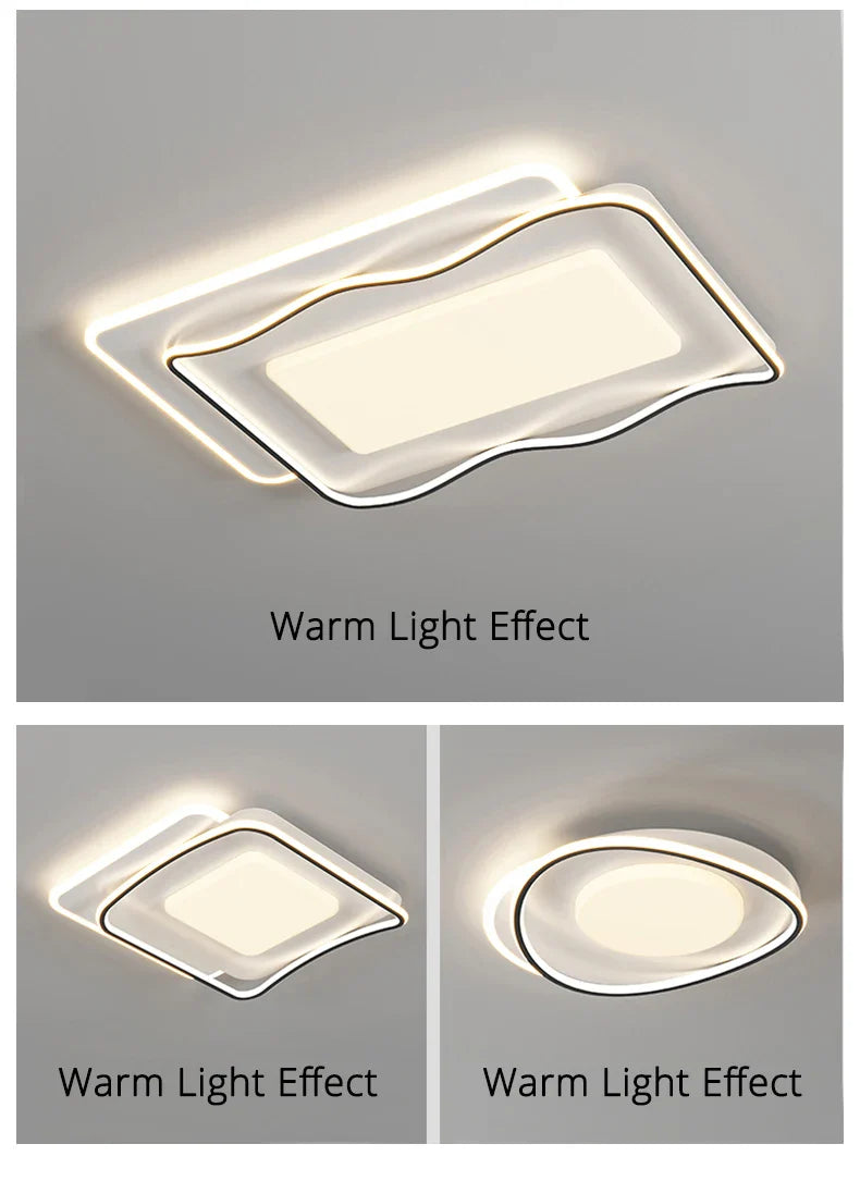 Qiyi Sutash Modern Acrylic Ceiling Lamp