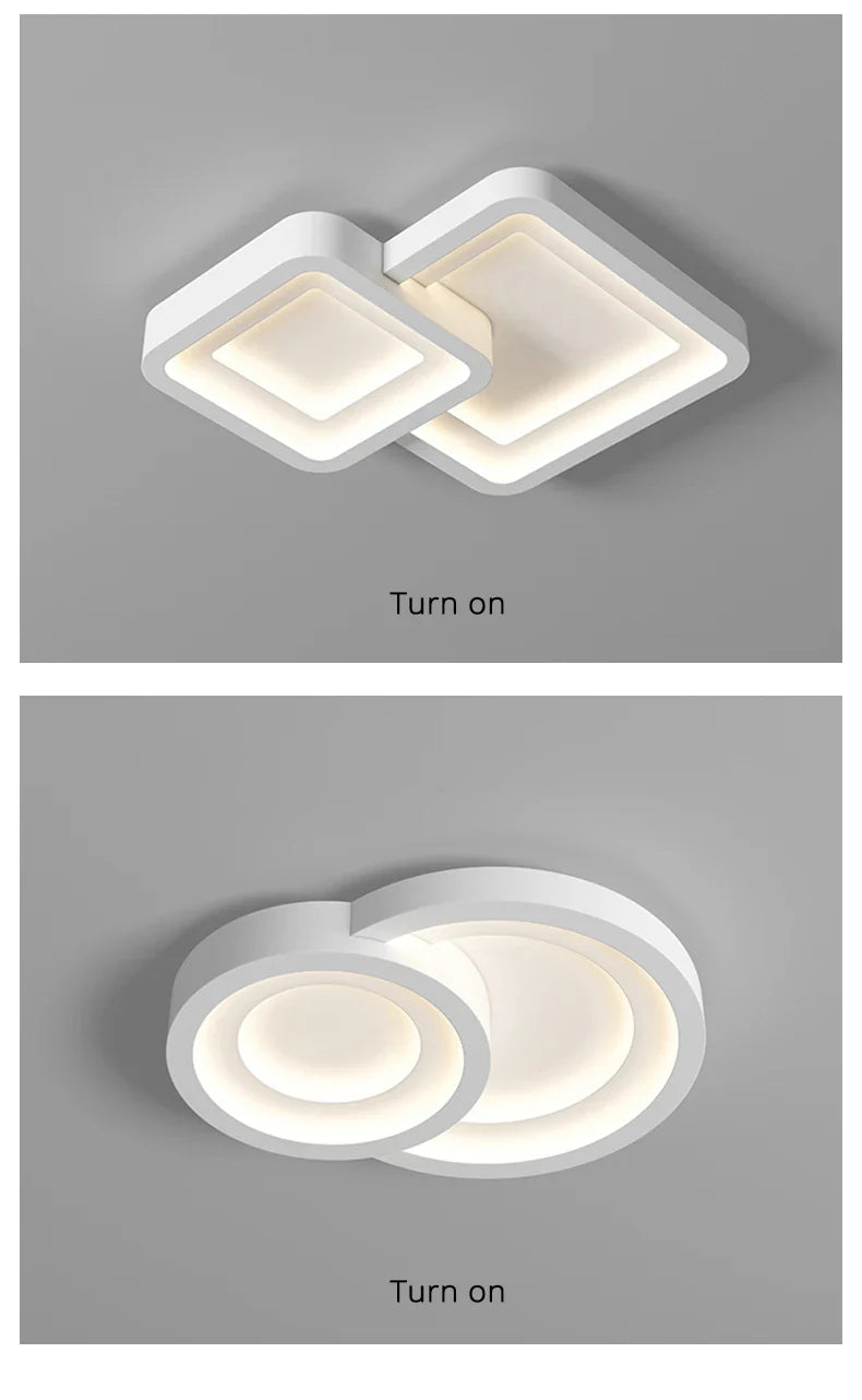 Qiyi Stylish Circle Ceiling Lamp
