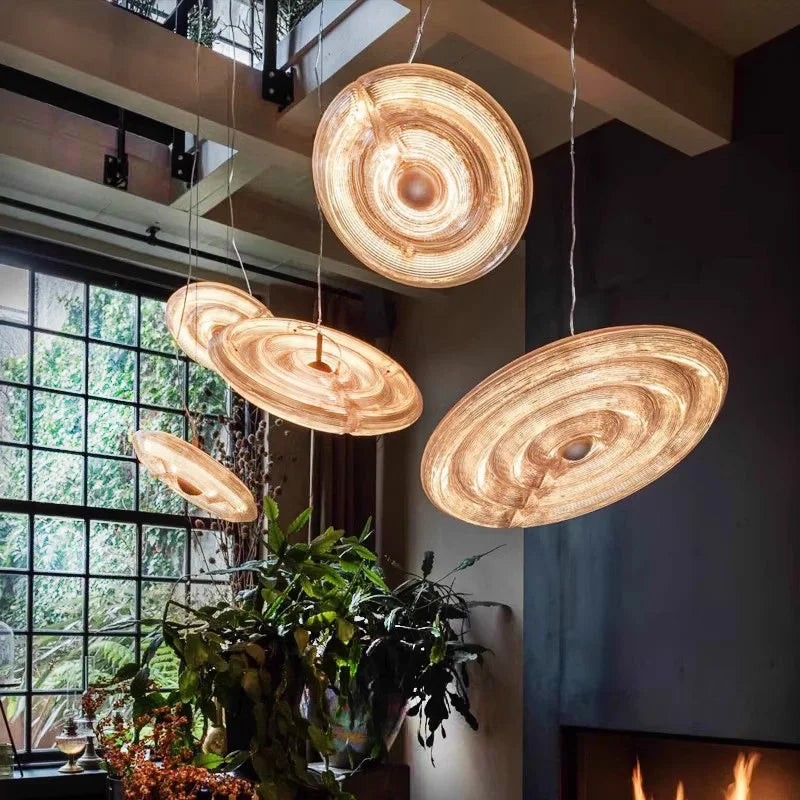 Olga Modern Pendant Lamps Glass