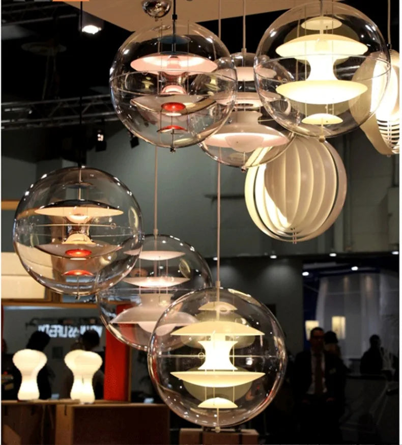 Denmark Nordic Designer Acrylic Planet Pendant Lights