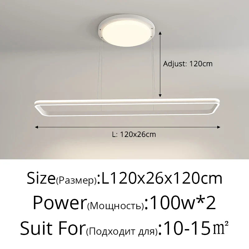 Qiyi Modern Up and Down Pendant Lights