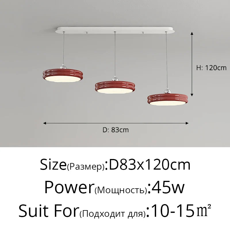 Qiyi Somdave Luxury Circular Pendant Light