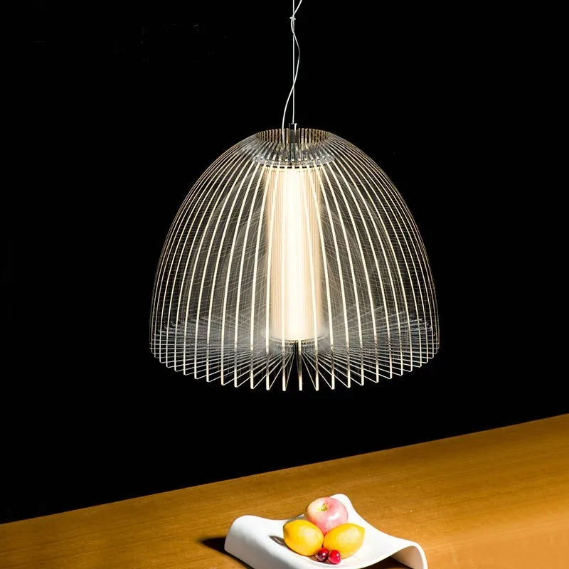 Modern Acrylic Pendant Lamp LED Simple Dandelion Hanging Light