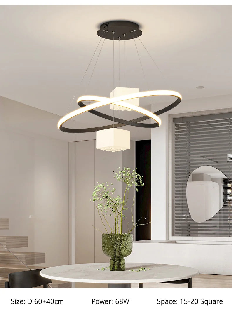 Qiyi Korkie Modern LED Chandelier