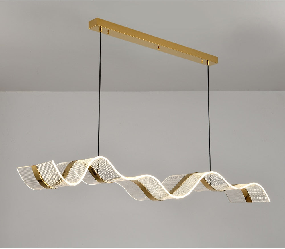 Ylk Linvee Modern Wave Pendant Light