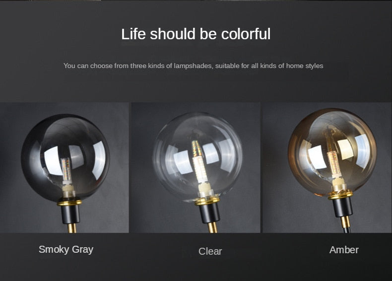 The Shadow - Modern Wall Light Glass Ball Led Nordic Aisle Corridor