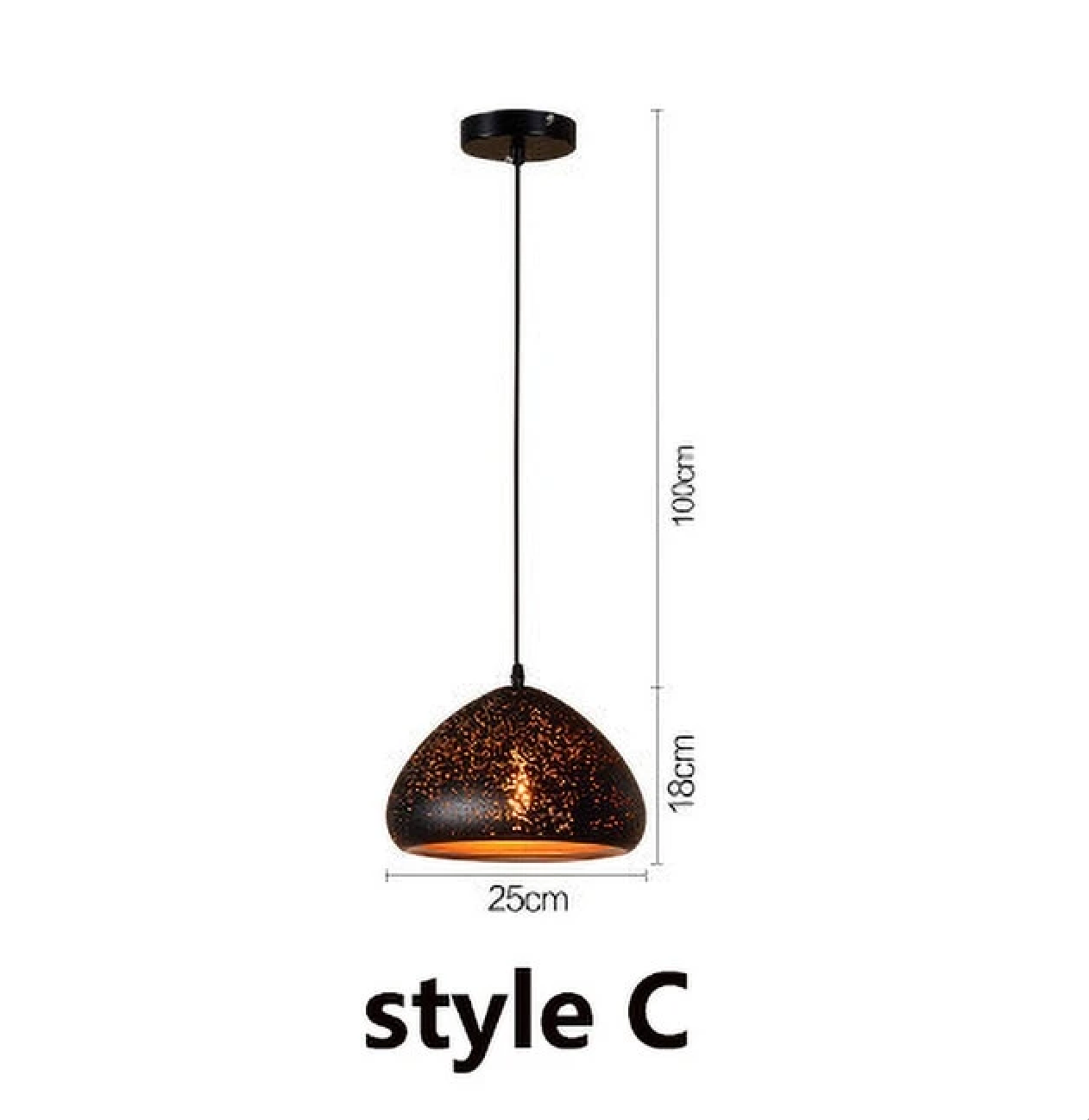 Vintage Pendant Lamp Nordic Charm