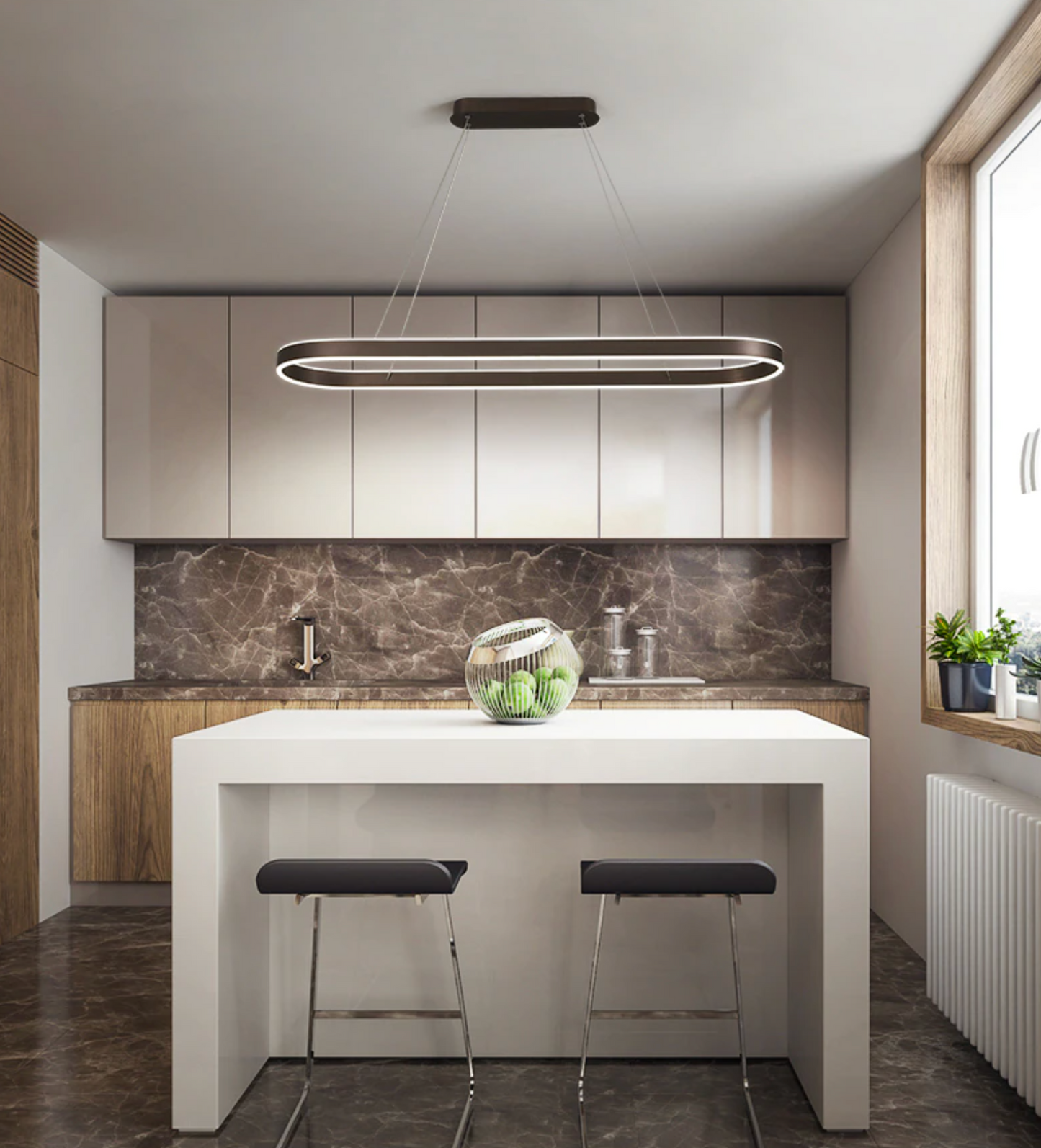 Voong Modern Ring Pendant Lamp