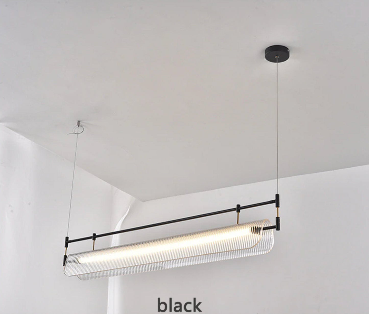 Sunoo - New Minimalist Modern Living Room Dining Table Long Chandelier