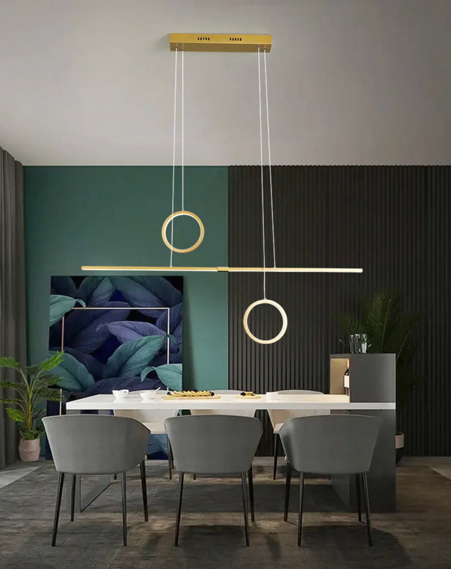 Neo Baabbonaa Modern LED Chandelier