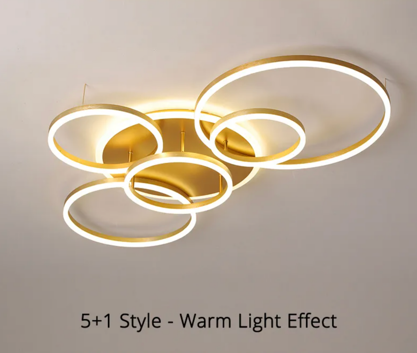 Qiyi Round Design LED Chandelier