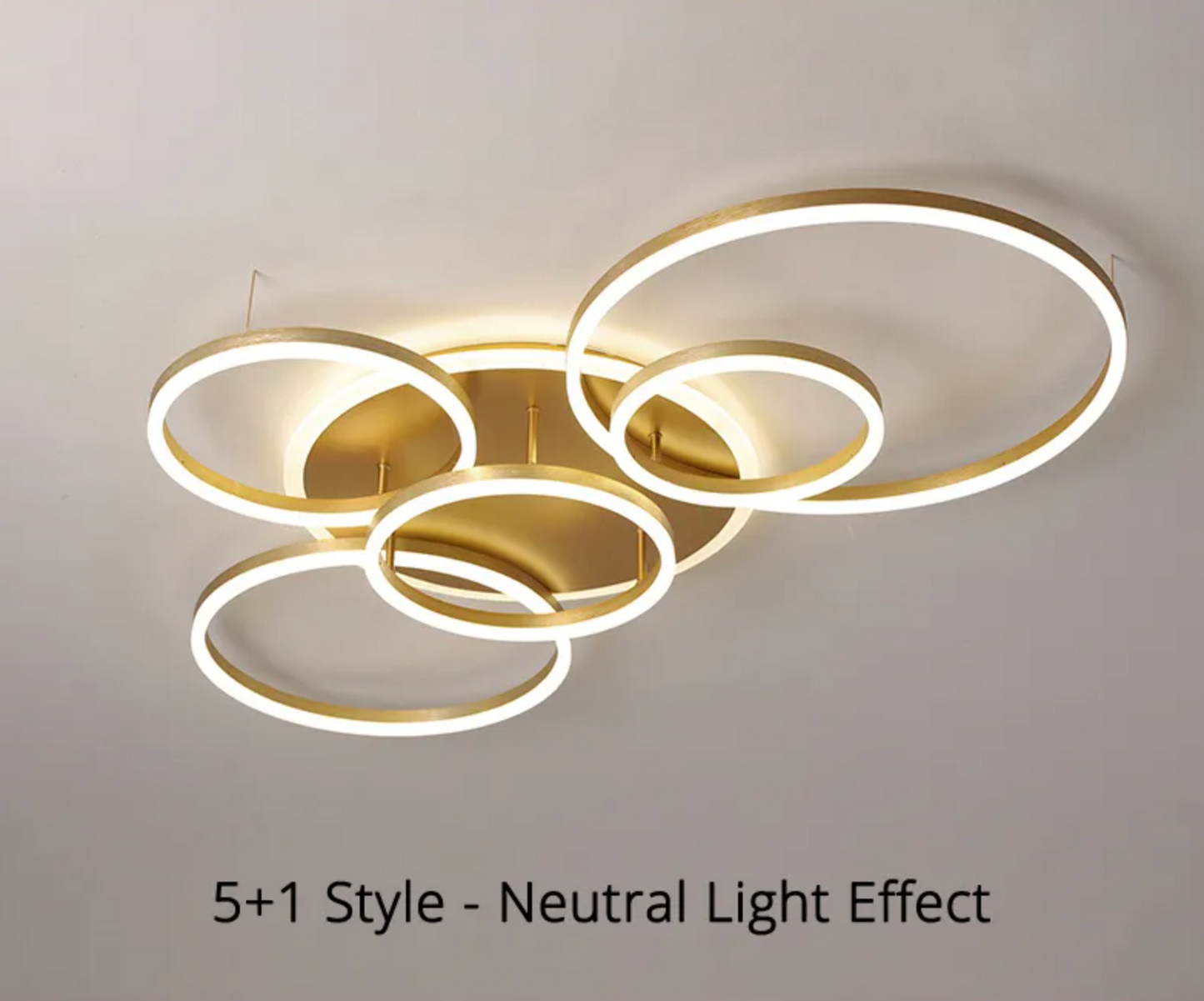 Qiyi Round Design LED Chandelier