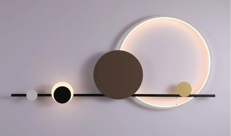 Cerative LED Wall Lights Hotel Lobby Living Room Bedroom Wall Lamps