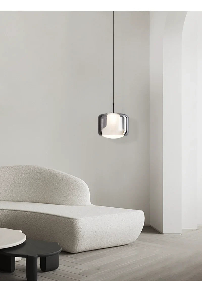 Modern Smoky Gray Pendant Lights