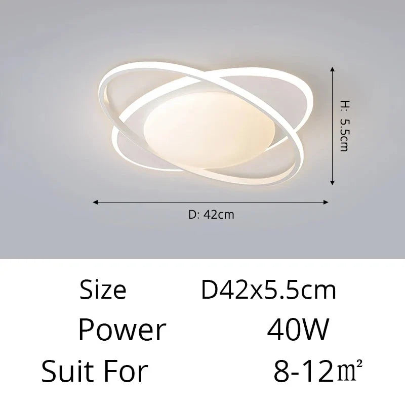 Qiyi Sunne LED Flush Mount Light