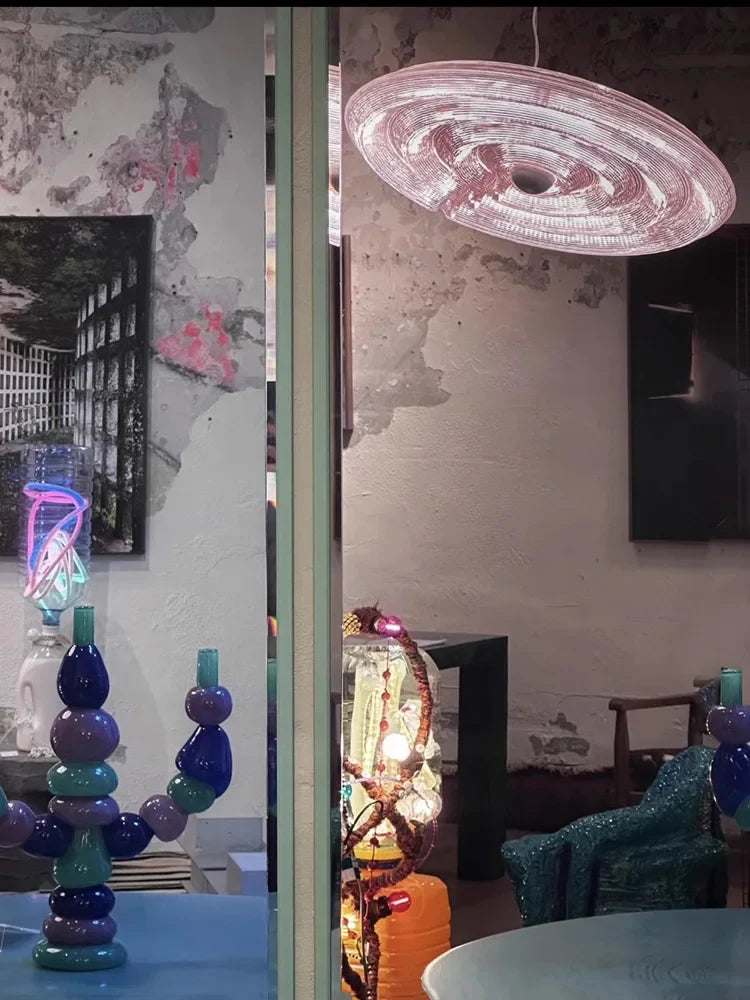 Olga Modern Pendant Lamps Glass