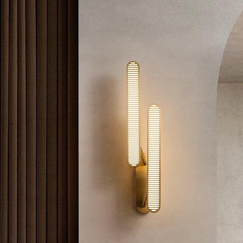 Postmodern Creative Copper Wall Lamp