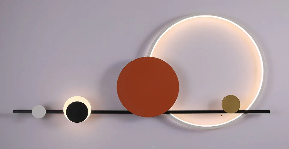 Cerative LED Wall Lights Hotel Lobby Living Room Bedroom Wall Lamps