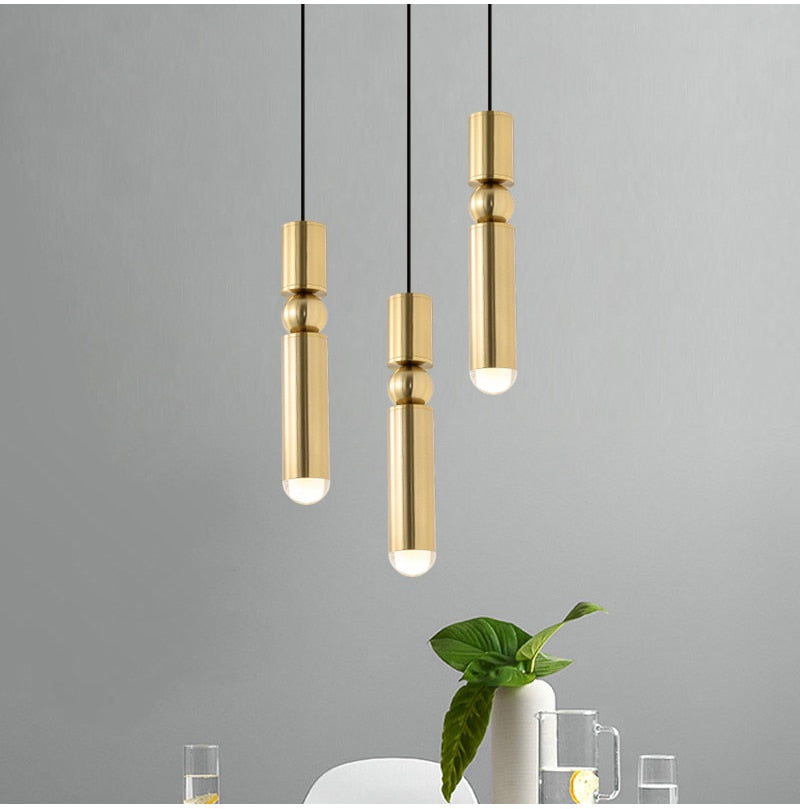 Ylk Ballade Modern Gold Pendant Light
