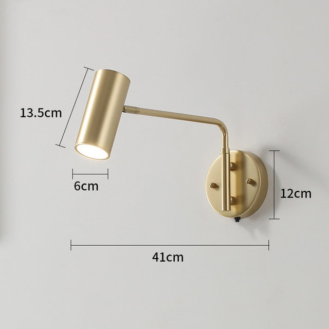Modern Adjustable Swing Arm Lamp