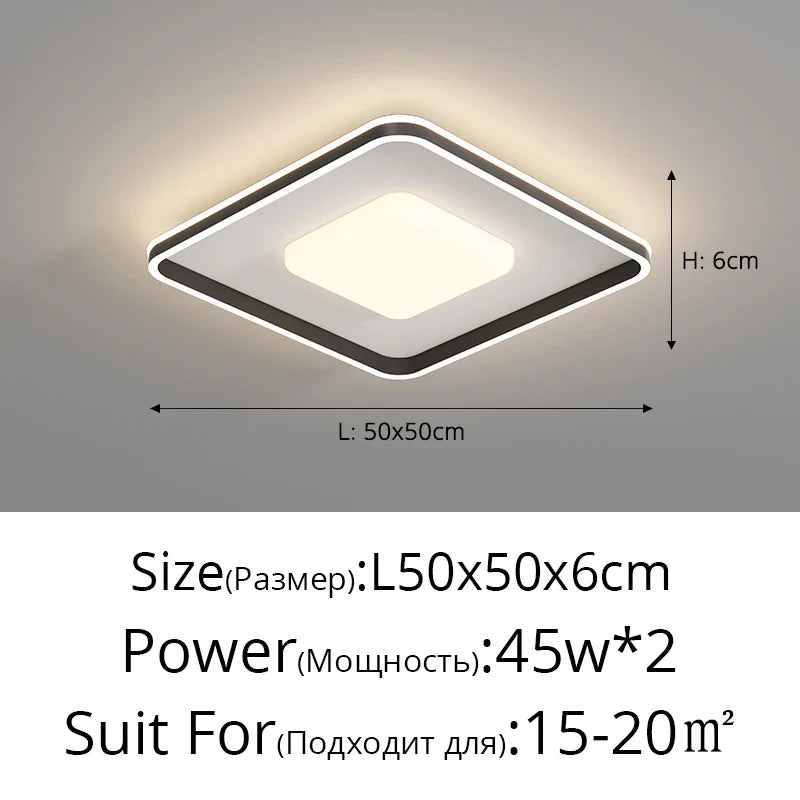 Qiyi Modern Up and Down Pendant Lights