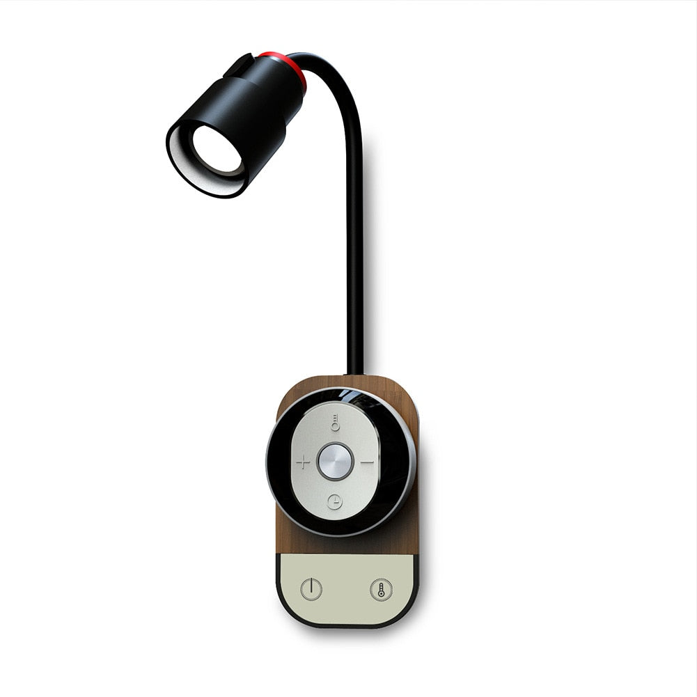 LED Rechargeable Remote Control Light Eye Protection Magnetic Suction