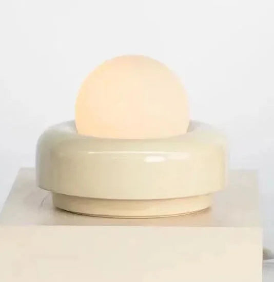 New Glass Ball Ceramic Table Lamp