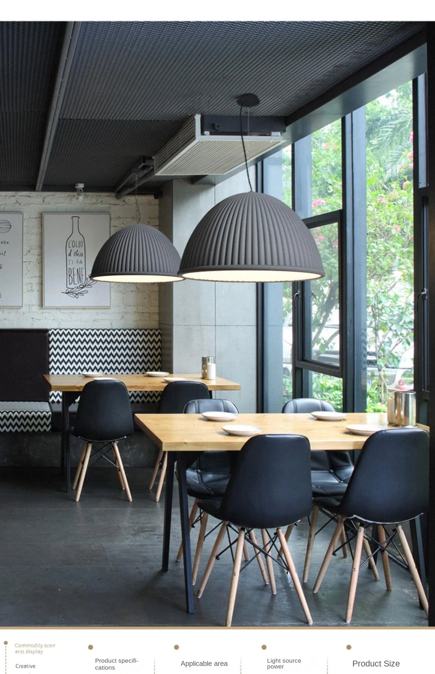 Wl Nordic Creative Resin Chandelier