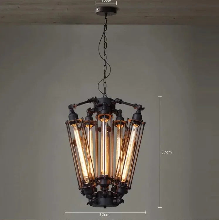 Edison Bulbs Lights Chandeliers Pendant Lamp Art Deco