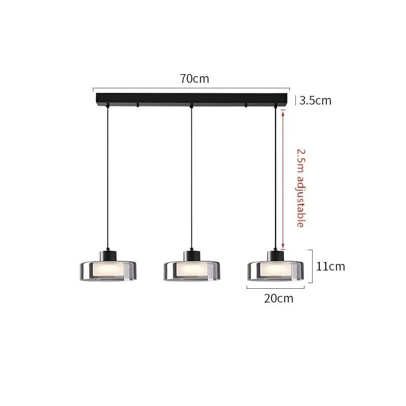 Modern Lustre Glass Pendant Lamps