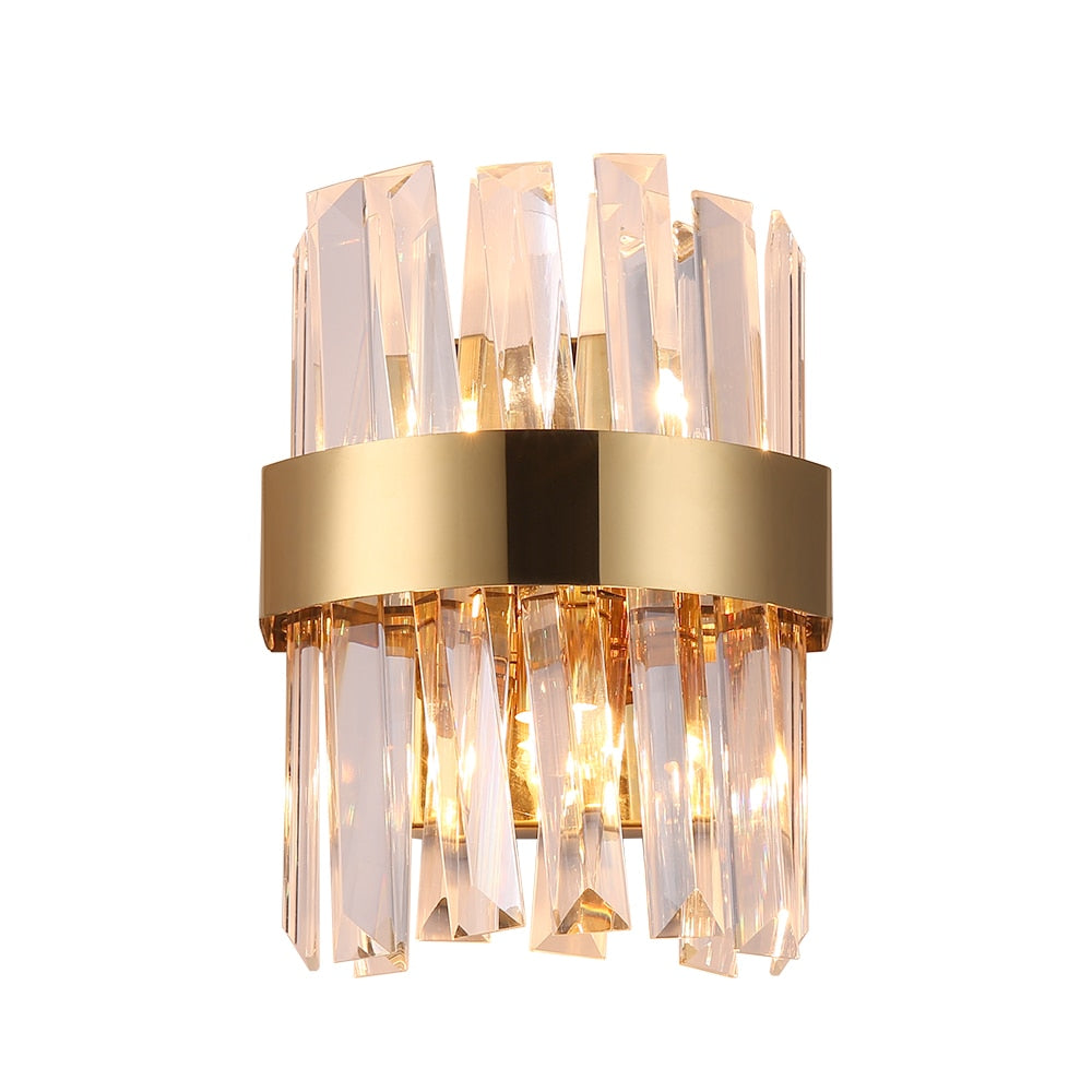 Ylk Valee - Contemporary Crystal Wall Sconce