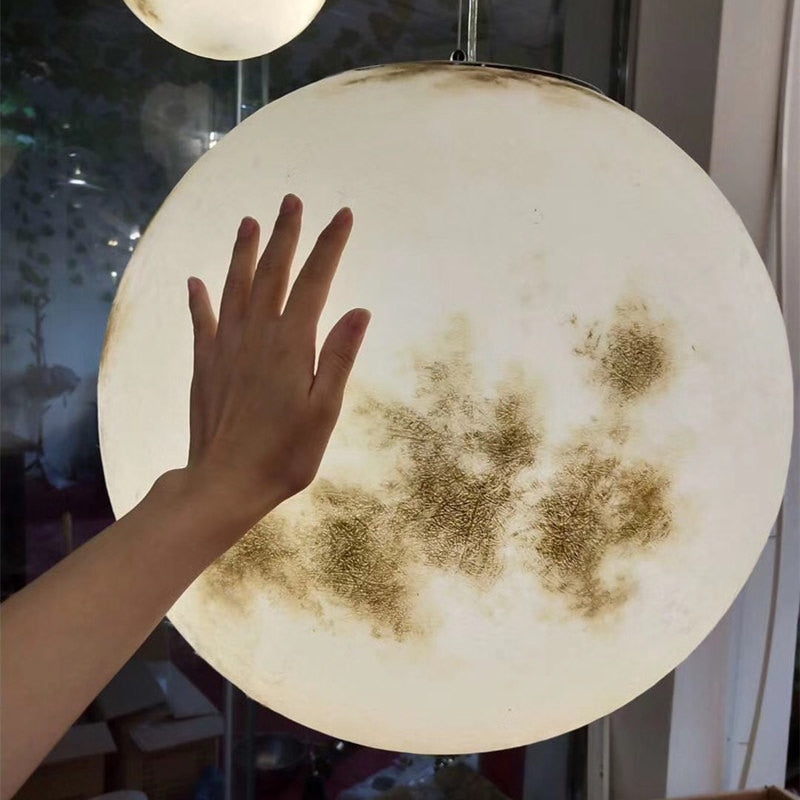 Galaxy Nordic Planet Acrylic Pendant Light