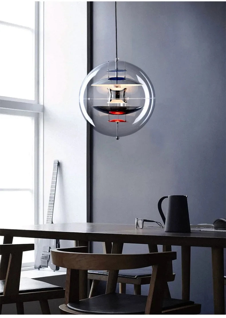 Denmark Nordic Designer Acrylic Planet Pendant Lights