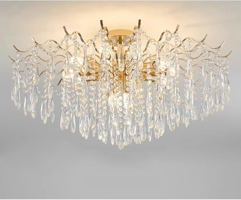 Ylk Jomnas Gold Ceiling Chandelier