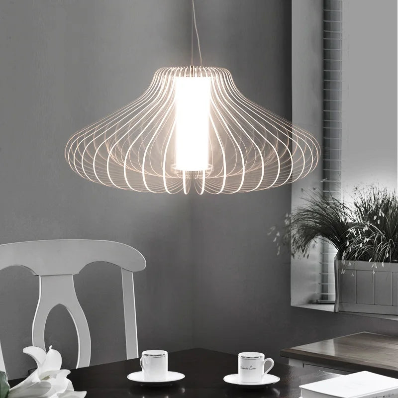 Modern Acrylic Pendant Lamp LED Simple Dandelion Hanging Light