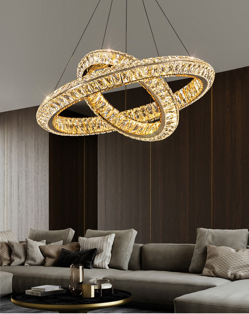 Ylk Gloome Modern Crystal Chandelier