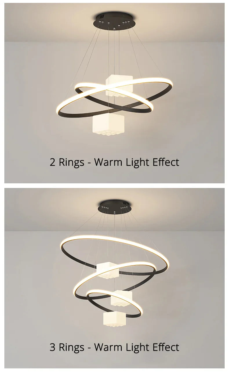 Qiyi Korkie Modern LED Chandelier