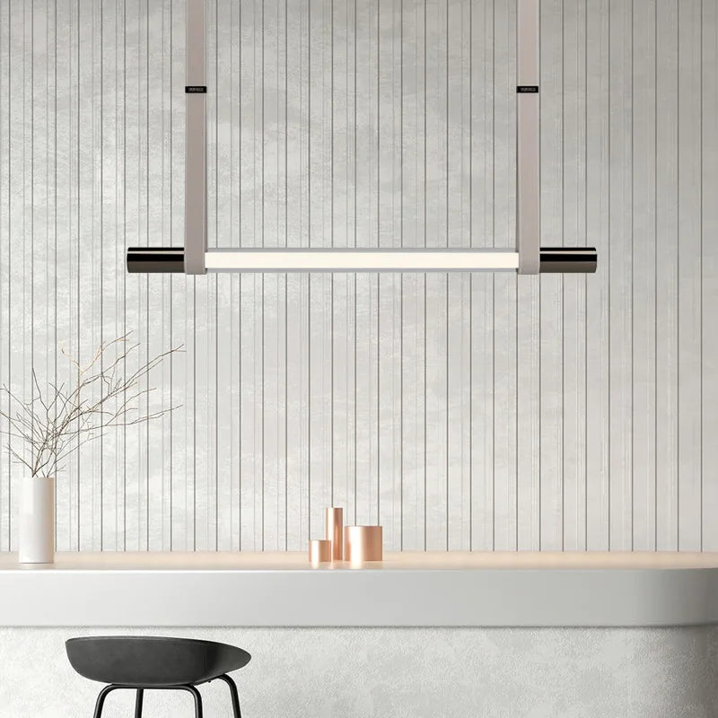 Nordic Leather LED Pendant Light
