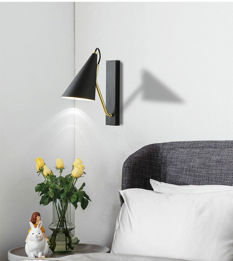 Nordic Minimalist Led Wall Lamp Modern Minimalist Bedroom