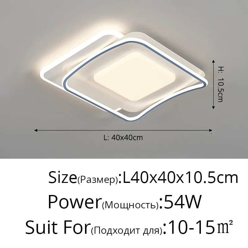 Qiyi Sutash Modern Acrylic Ceiling Lamp