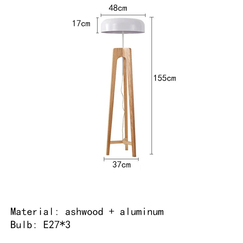 Vonee Classic Solid Wood Lamp