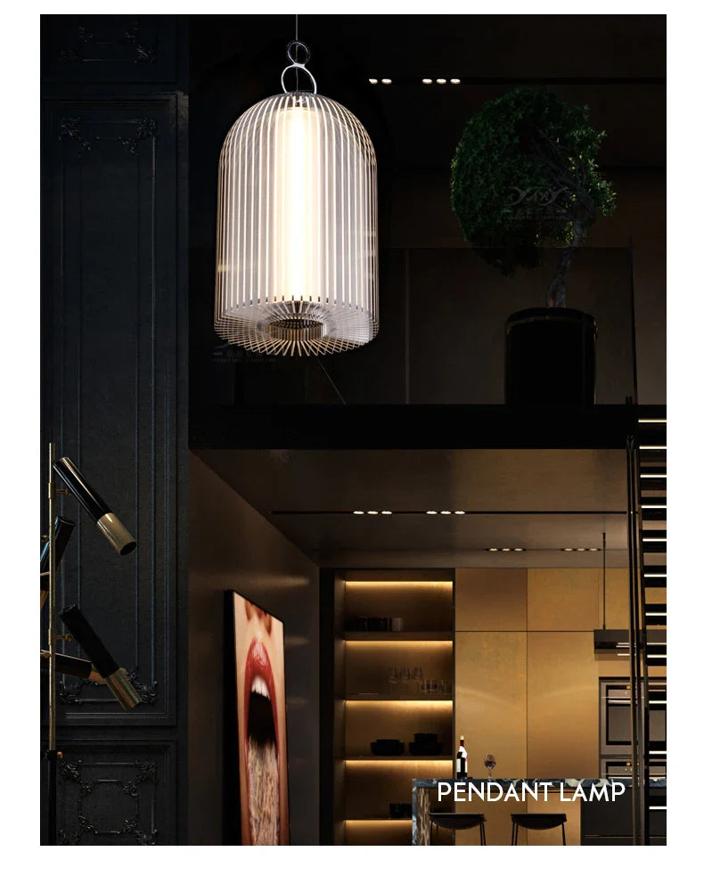 Modern Acrylic Pendant Lamp LED Simple Dandelion Hanging Light