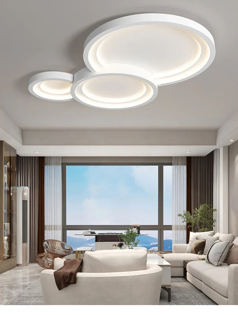 Qiyi Stylish Circle Ceiling Lamp