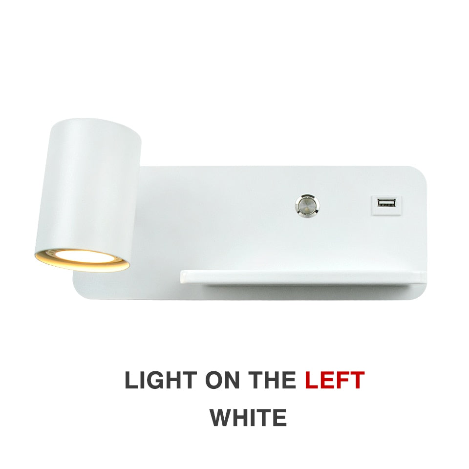 Yoe Modern USB Wireless Wall Light