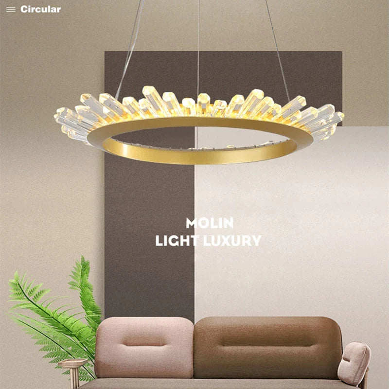 Nordic Crystal Chandelier Pendant Light
