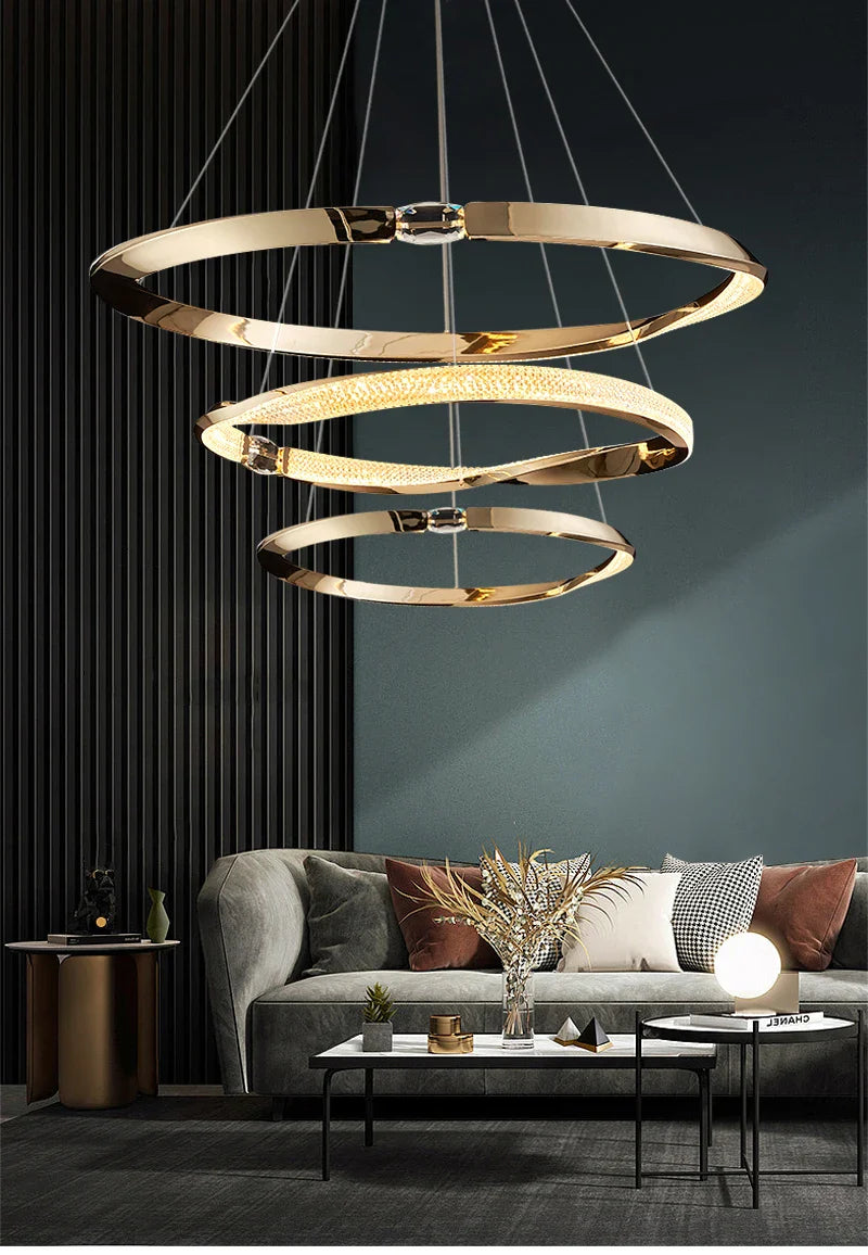 Ylk Bend Style Modern Chandelier