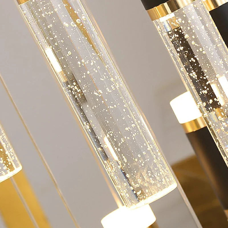 Ylk Spiral Design LED Chandelier