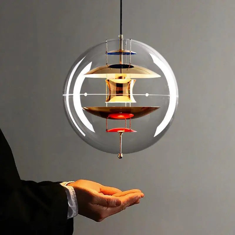 Denmark Nordic Designer Acrylic Planet Pendant Lights