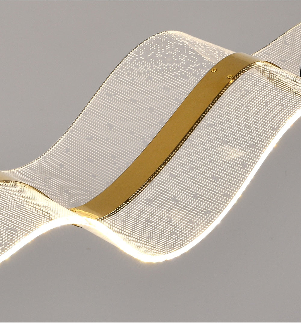Ylk Linvee Modern Wave Pendant Light
