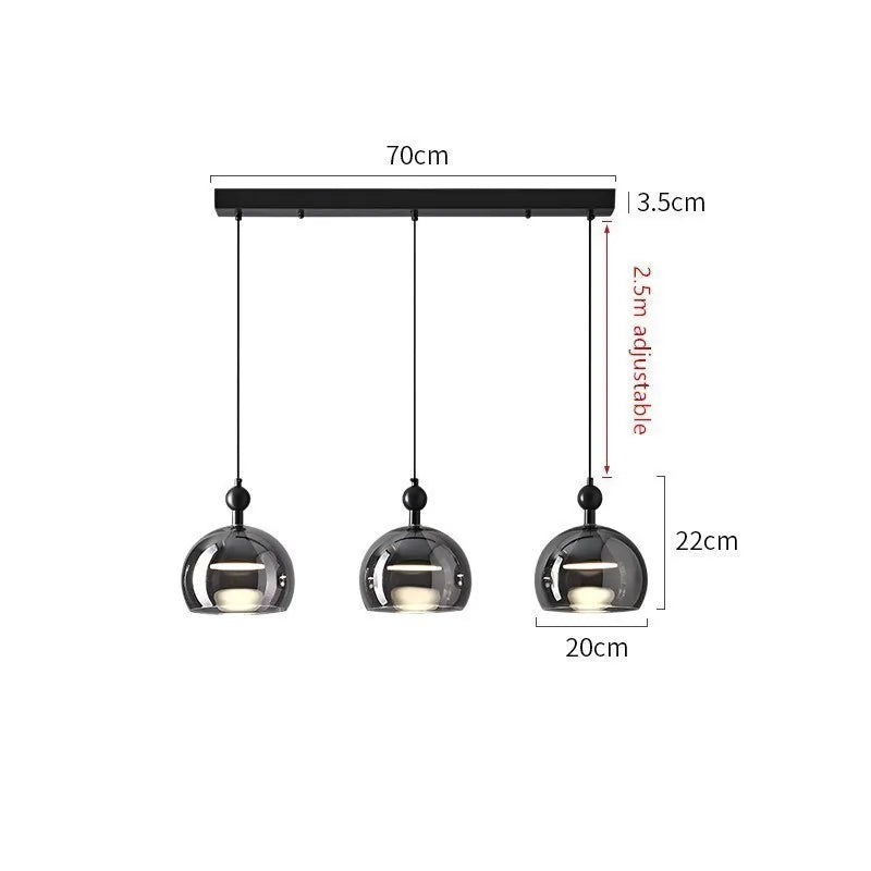 Modern Lustre Glass Pendant Lamps
